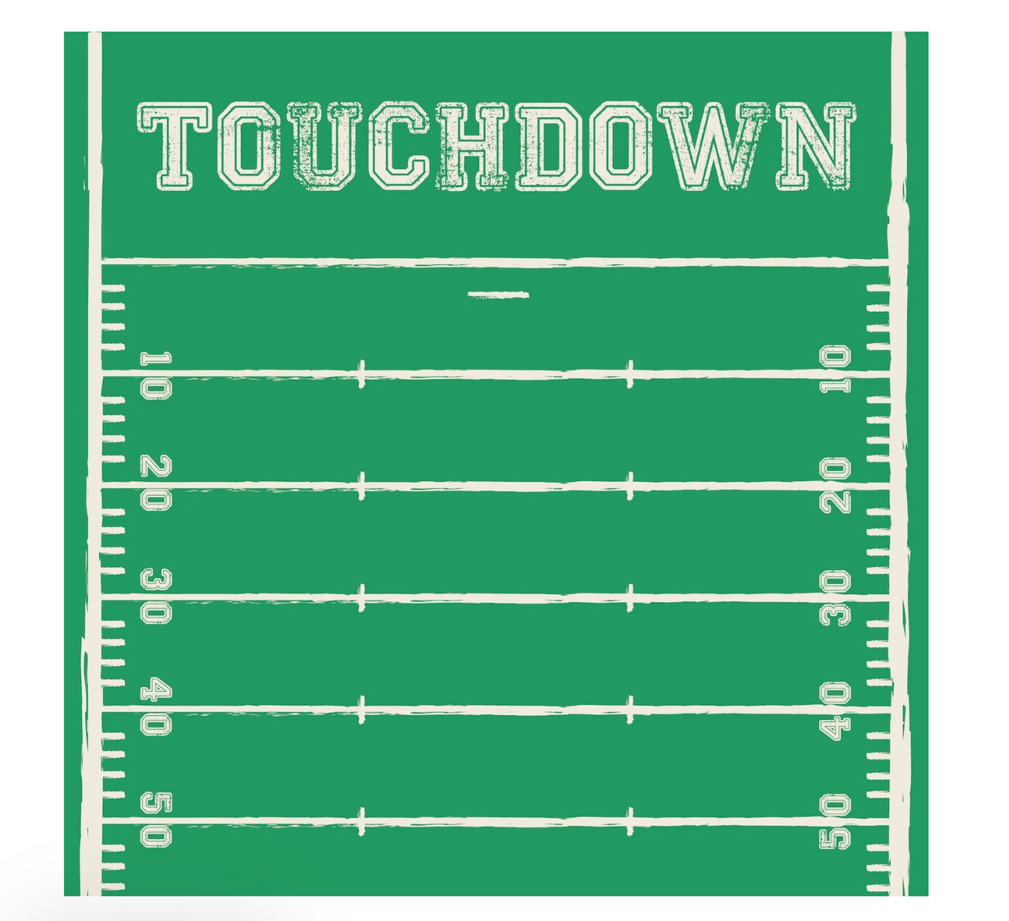 Touchdown Cocktail Napkin