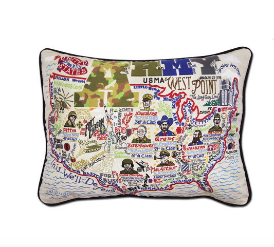 Army Embroidered Pillow