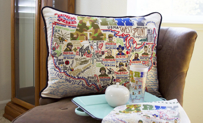Army Embroidered Pillow