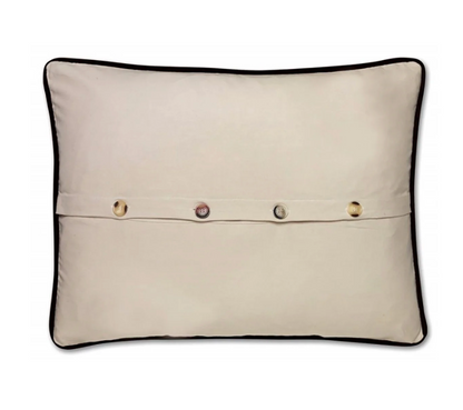 Canada Hand-Embroidered Pillow