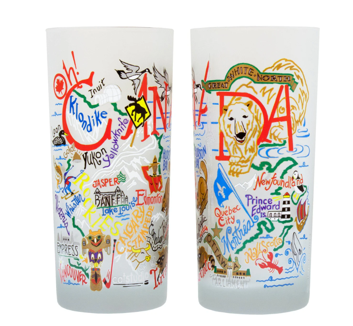 Canada Drinking Glass Set