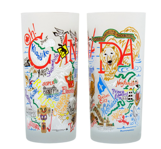 Canada Drinking Glass Set