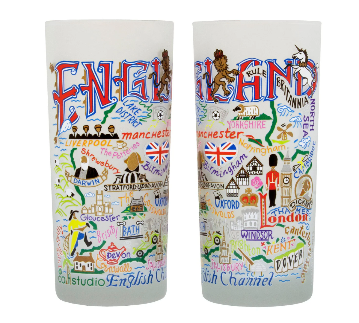 England Drinking Glass Set