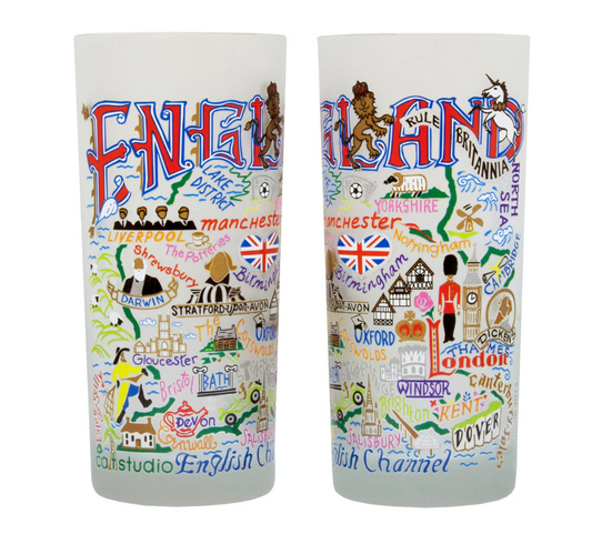 England Drinking Glass Set