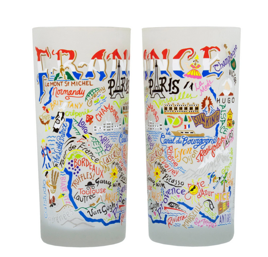 France Drinking Glass Set