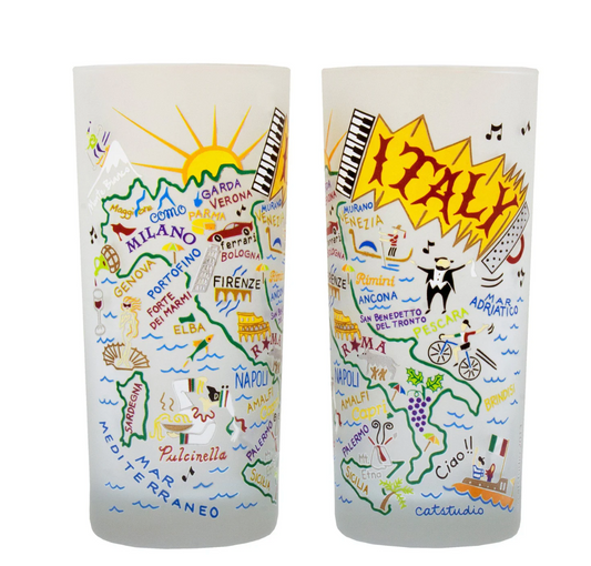 Italy Drinking Glass Set