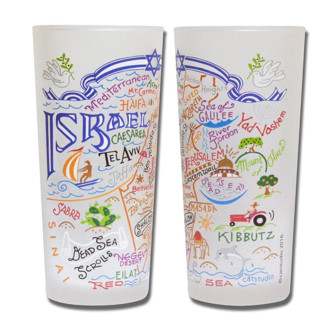 Israel Drinking Glass Set