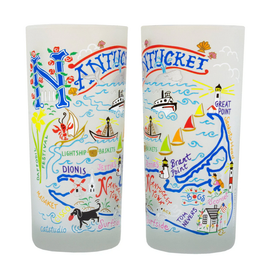 Nantucket Drinking Glass Set