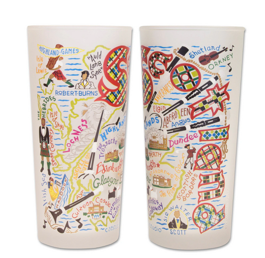 Scotland Drinking Glass Set