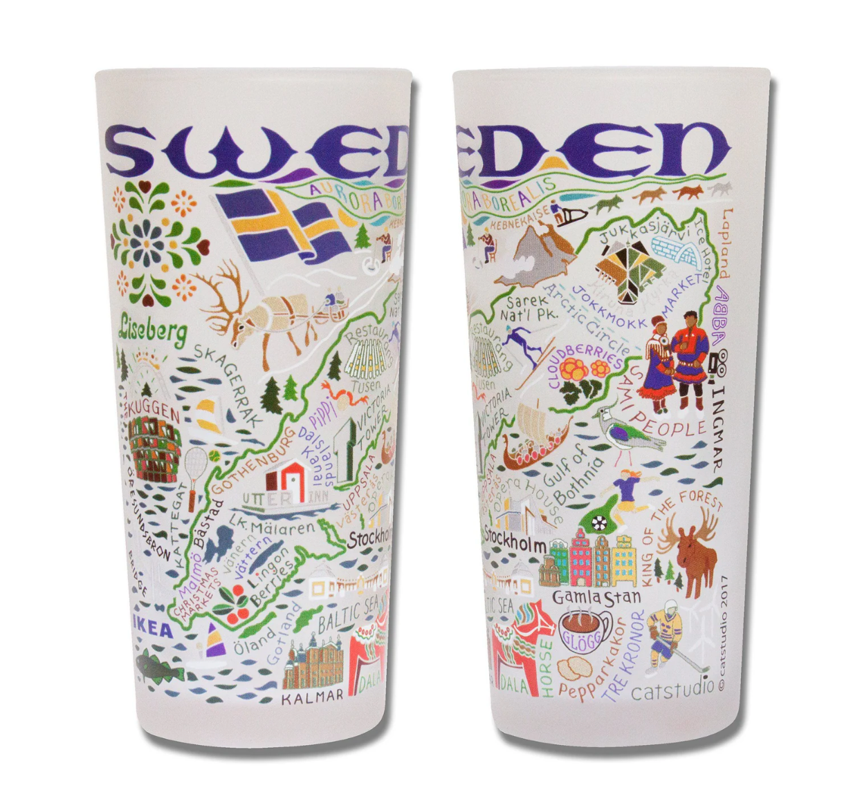 Sweden Drinking Glass Set