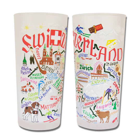 Switzerland Drinking Glass Set