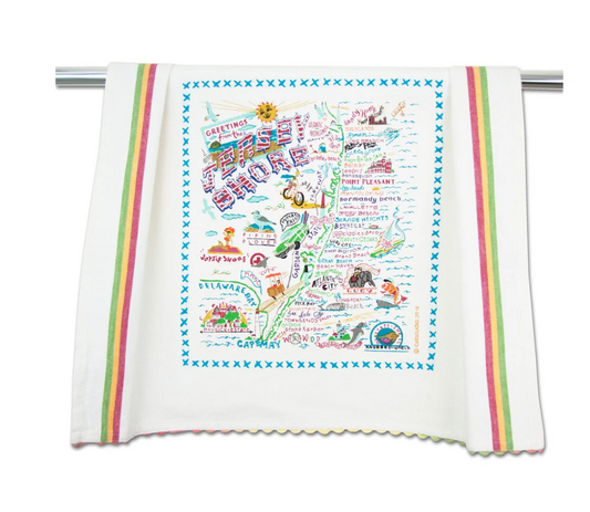Jersey Shore Dish Towel