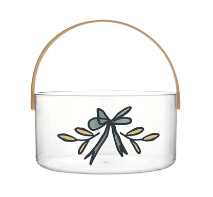 Acrylic Bucket - Bow