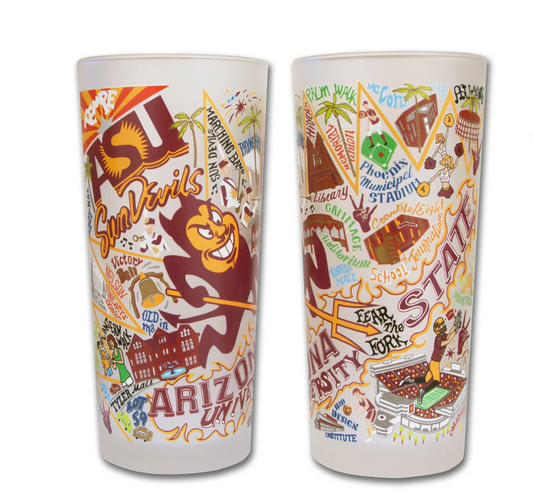 Arizona State University Drinking Glass Set