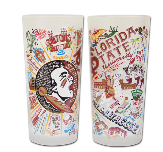 Florida State University Drinking Glass Set