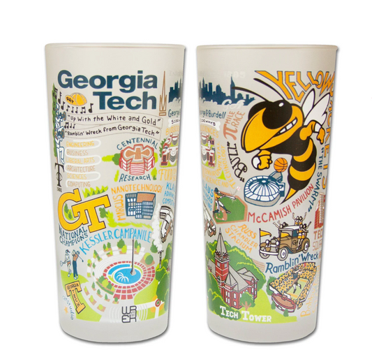 Georgia Tech Drinking Glass Set