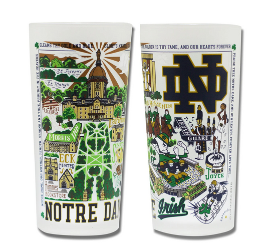Notre Dame, University of Drinking Glass Set