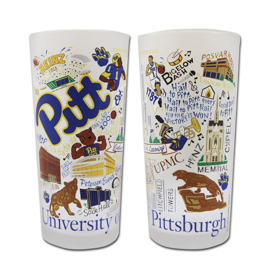 Pittsburgh, University of Drinking Glass Set