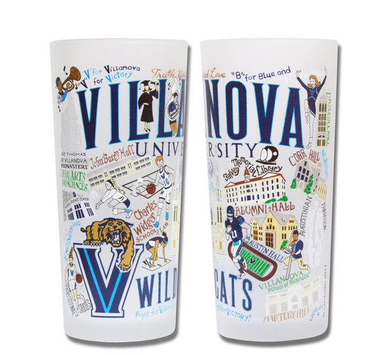 Villanova University Drinking Glass Set