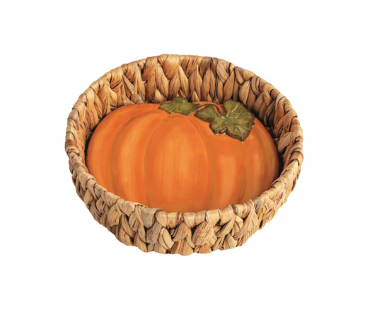Pumpkin Warming Basket Set