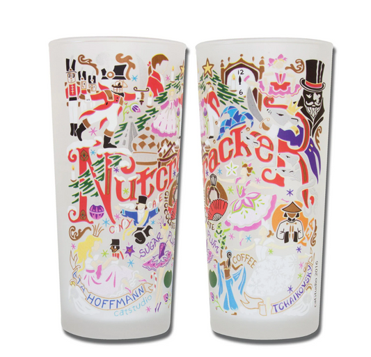 Nutcracker Drinking Glass Set