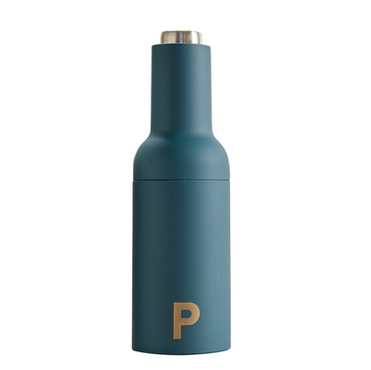 Electric Matte Pepper Grinder - Blue