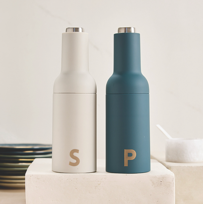 Electric Matte Pepper Grinder - Blue