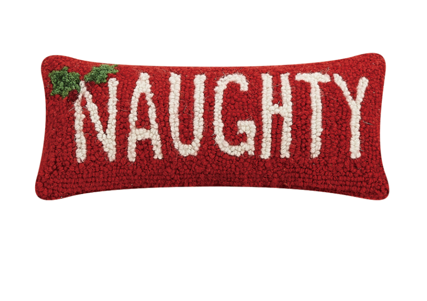 Naughty Hook Pillow