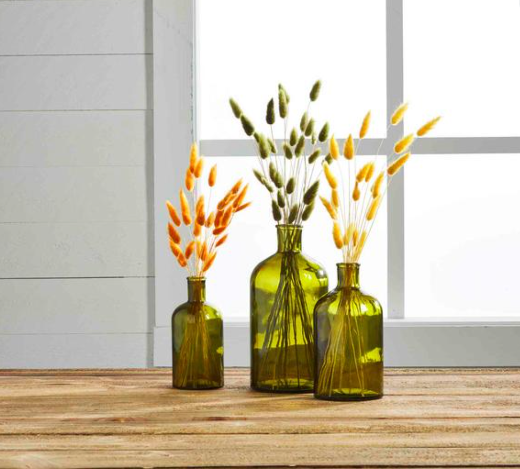 Green Fall Bunny Tail Bundle