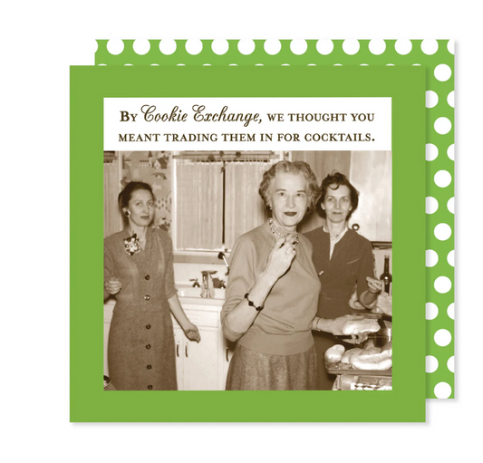 Cookie Exchange Beverage Napkin