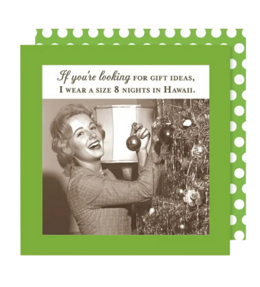 Size 8 Nights in Hawaii Beverage Napkin