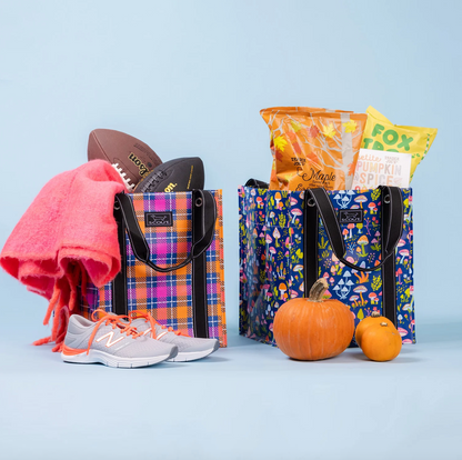 Market Tote - Bagette New Fall Pattern