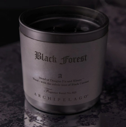 Black Forest Letter Press Candle