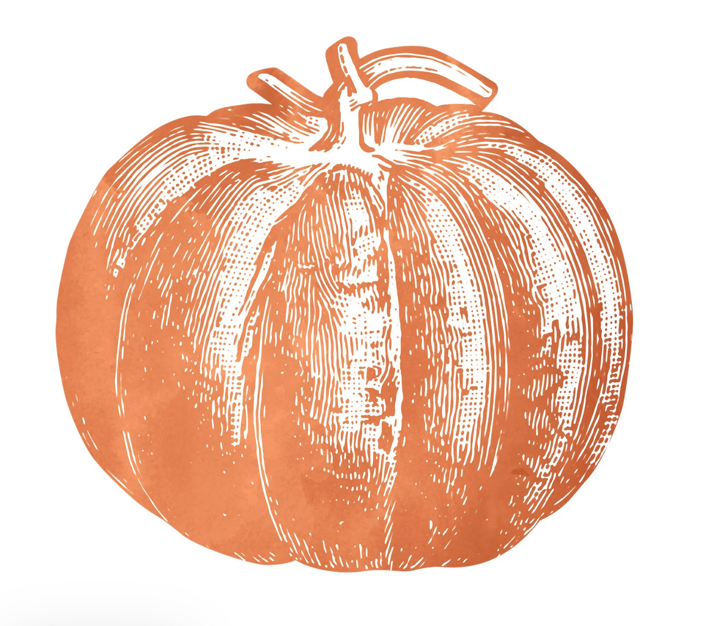 Die-cut Pumpkin Placemats - Set of 12