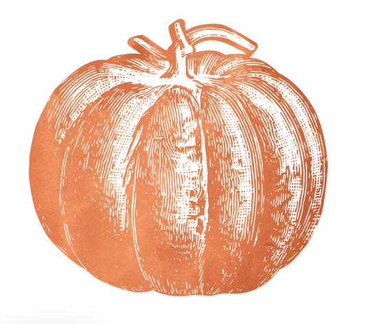 Die-cut Pumpkin Placemats - Set of 12