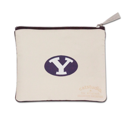 Brigham Young University (BYU) Zip Pouch