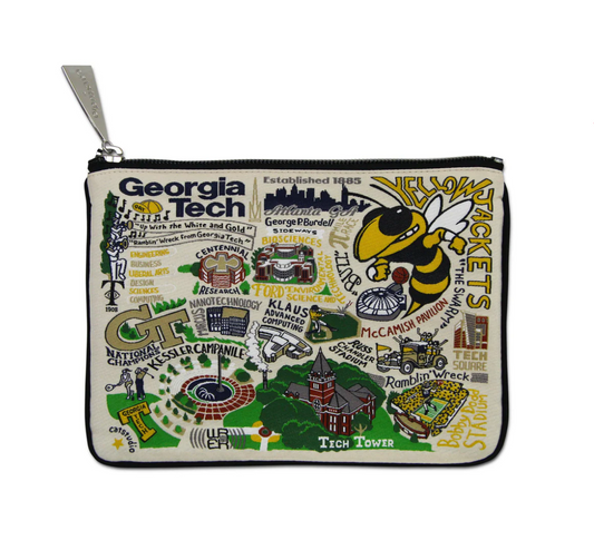 Georgia Tech Zip Pouch