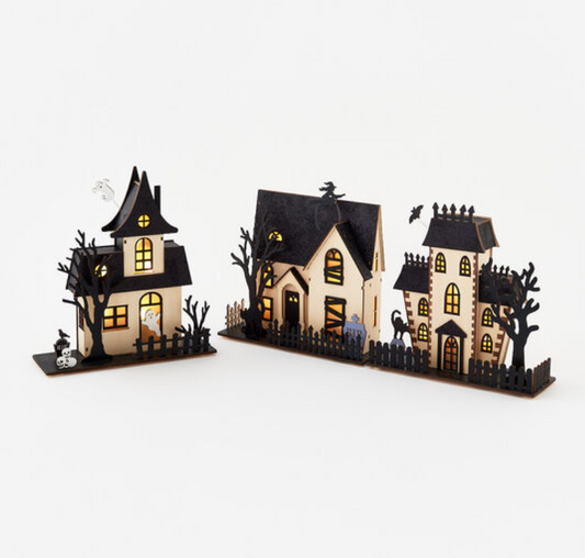 Lighted Haunted House