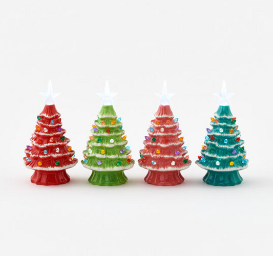 Lighted Christmas Tree w'Timer
