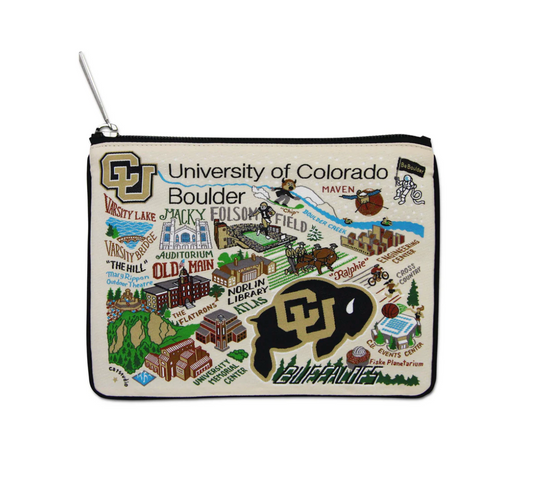 Boulder, University of Colorado Zip Pouch