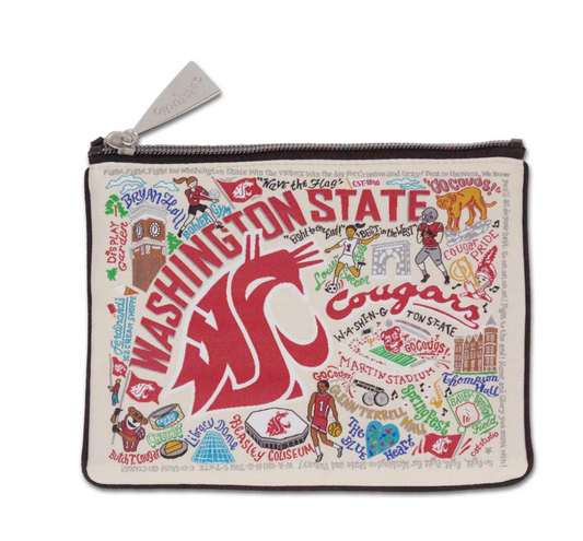 Washington State University Zip Pouch