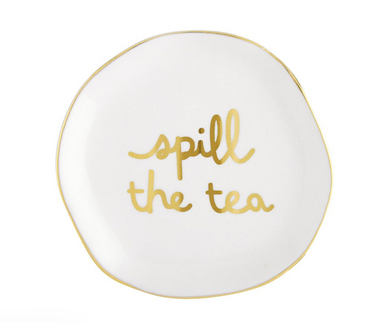 Ceramic Tea Bag Holders - Spill the Tea
