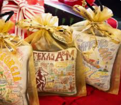 Texas A & M University Mini Pillow Ornament
