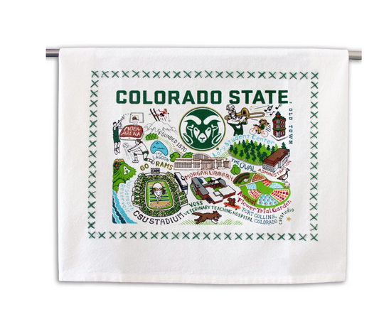 Colorado State University Dish Towel
