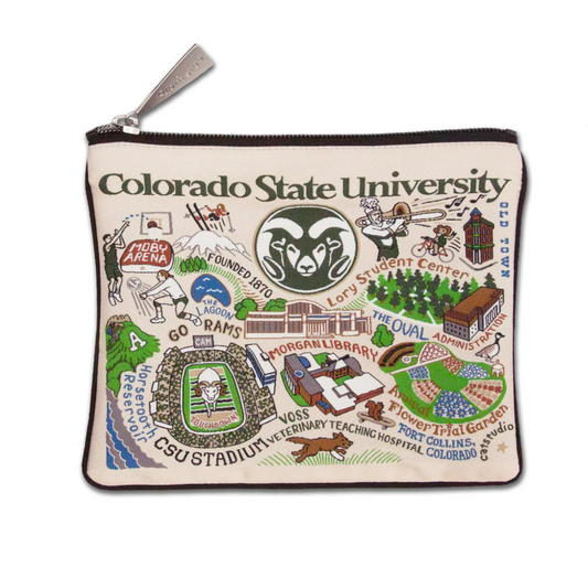 Colorado State University Zip Pouch