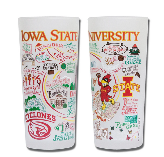 Iowa State University Drinking Glass Set