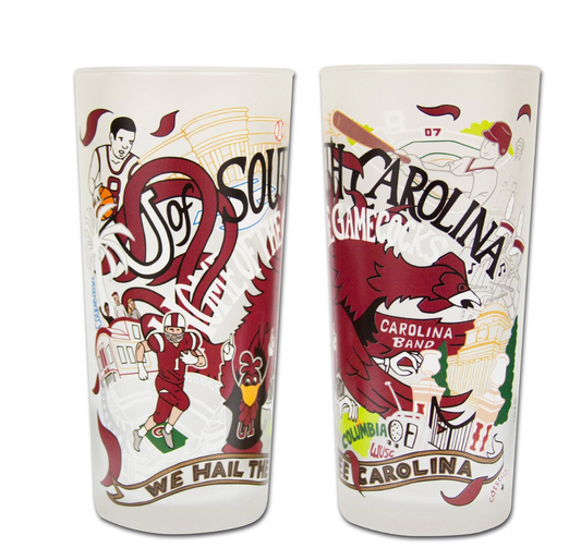South Carolina, University Drinking Glass Set