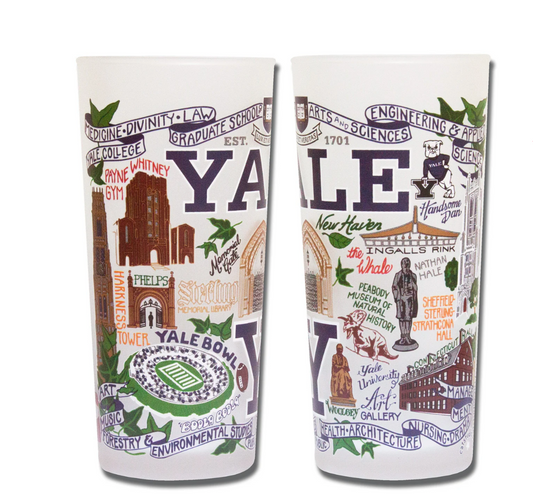 Yale University Drinking Glass Set