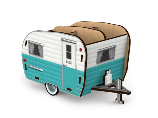 Happy Camper - Pencil Holder