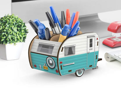 Happy Camper - Pencil Holder